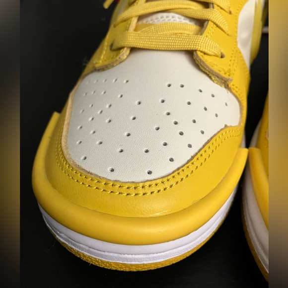 Nike Dunk Low Twist Sneakers - Unique Dunks! Fun Yellow Shoes + Gorgeous Details - Picture 4 of 12